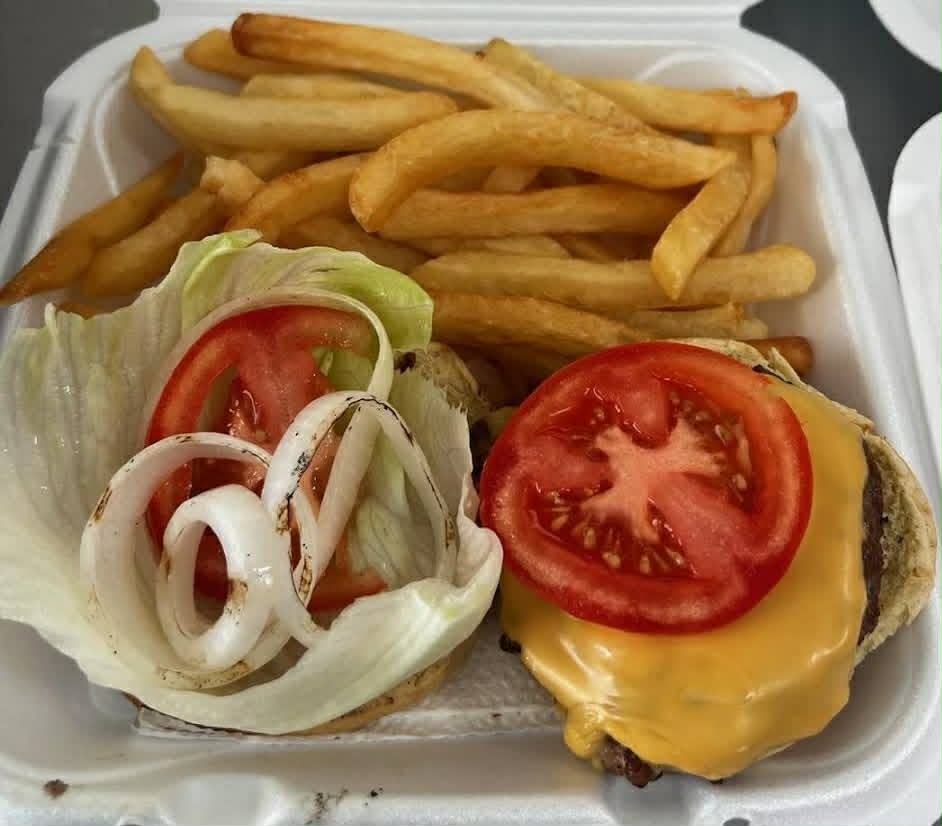 Boriqua Cheeseburger